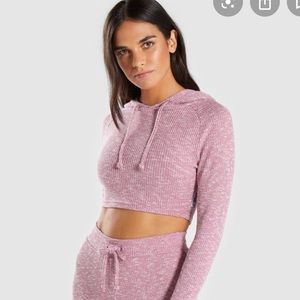 Gymshark Slounge pink hoodie